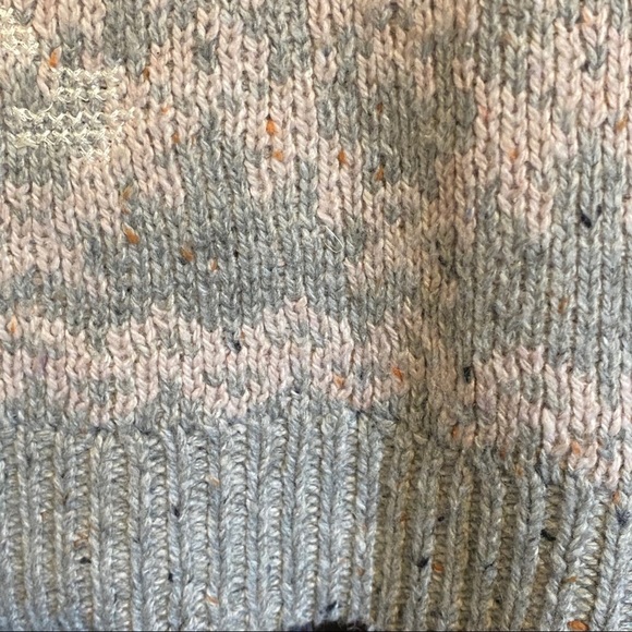 WILDFOX Built In A Day Gray Distressed Sweater XS - Picture 7 of 12